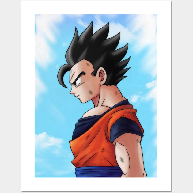 Son Gohan 2 Wall Art by dibujosbymari